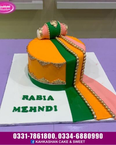 Mehndi Cake