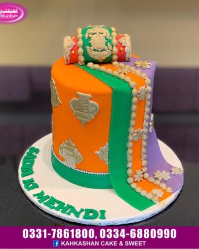 Mehndi Cake