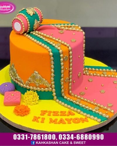 Mehndi Cake