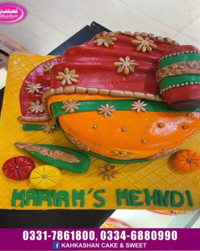 Mehndi Cake