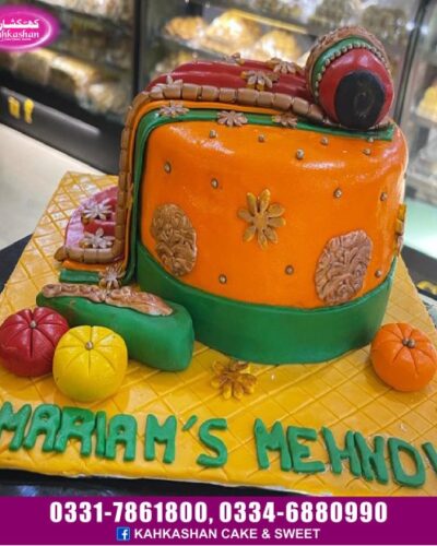 Mehndi Cake