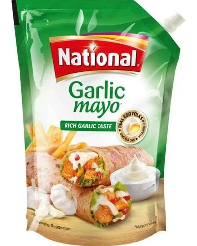 National Garlic Mayo Pouch 1Kg