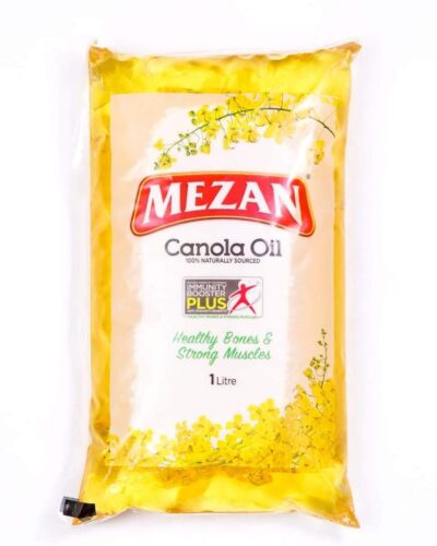 Mezan Canola Oil Pouch 1 Litre Pouch